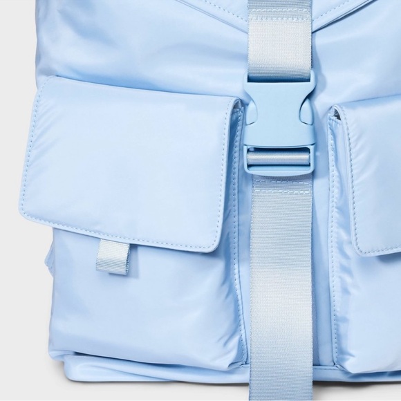 NWT Flap Backpack - Wild Fable Blue - Picture 2 of 12